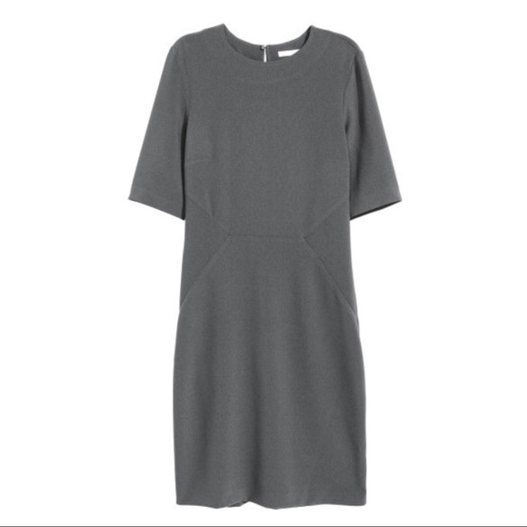 H&M Crepe Weave Open Back Dress - Picture 3 of 5